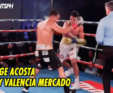 George Acosta vs Edy Valencia Mercado - Full Fight Highlights