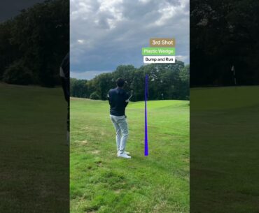 Father VS Son - BIG Plastic Golf Clubs Hard Par 3