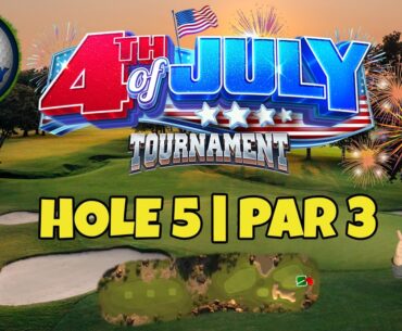 Master, QR Hole 5 - Par 3, HIO - 4th of July Tournament, *Golf Clash Guide*