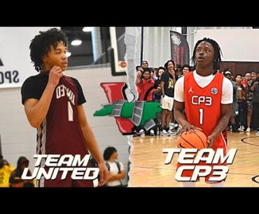 Intense EYBL Matchup||Team United vs Team CP3||