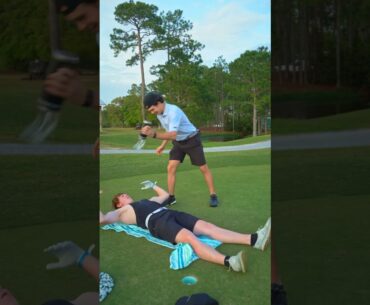BEST CELEBRATIONS AFTER SINKING A PUTT! #golf #golfer #golflife #shorts