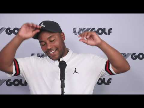 Harold Varner III · Round 1 · Press Conference · 2023 LIV Golf Greenbrier · LIV Golf Harold Varner III · Round 1 · Press Conference · 2023 LIV Golf Greenbrier · LIV Golf