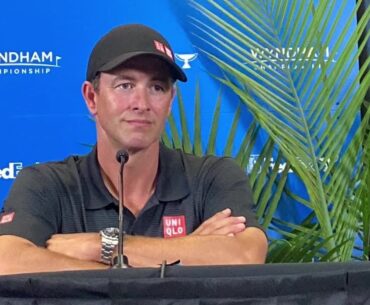 Adam Scott talks about the importance of having a big week at the Wyndham