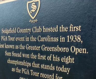 J.T. Poston and Webb Simpson played well in the first round of the Wyndham