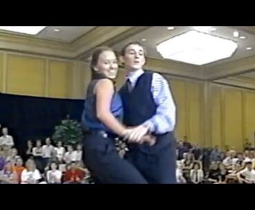 Leah Sanderson | Grant Garmon | Junior Shag | 1999 Grand National Championships | Atlanta, Georgia
