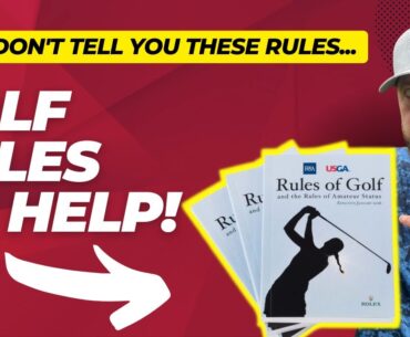 10 YEARS being a GOLF PRO, and I didn't know some of these RULES... #golf #golftips #golfrules