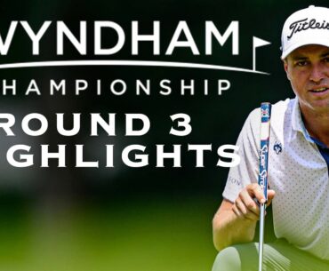 Wyndham Championship Round 3: Glover, Horschel Share Co-Lead, Justin Thomas on BRINK I HIGHLIGHTS
