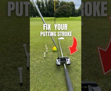 This will FIX your PUTTING STROKE GUARANTEED #golf #golfadvice #golftips #golftechnique #golfswing