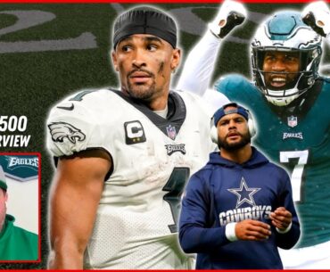 Philly.500 & Dan Sileo DEBATE Jalen Hurts vs. Dak Prescott, Eagles Linebackers, & Hasson Reddick