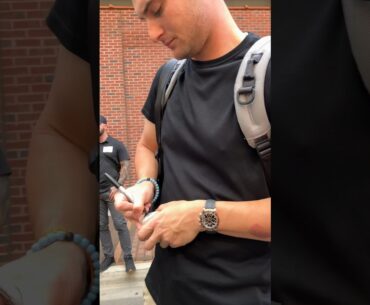 I Got Shane McClanahan’s Autograph 🔥 #shorts