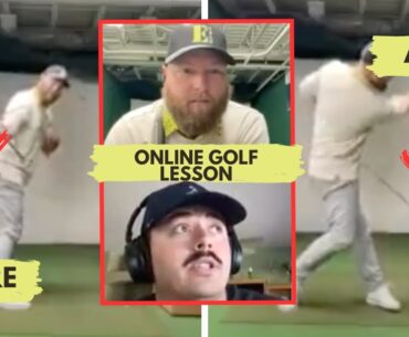 1st Online Golf Lesson With @elitegolfofarizona Riley Andrews (Full Lesson)