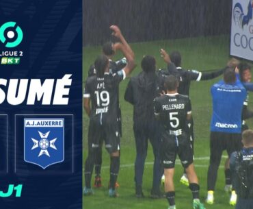 VALENCIENNES FC - AJ AUXERRE (1 - 4) - Résumé - (VAFC - AJA) / 2023-2024