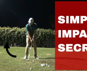 BETTER IMPACT and LAG with SIMPLE JON RAHM DRILL #golf #bebettergolf