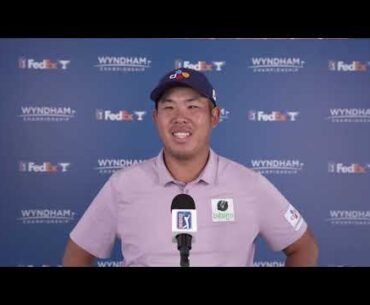 Ben An · Round 2 · Interview · 2023 Wyndham Championship · PGA Tour