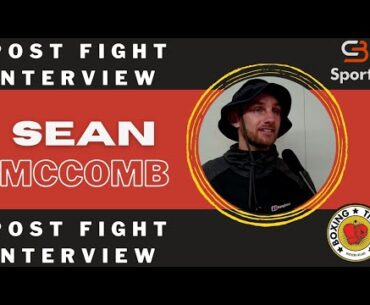 Sean McComb: It takes one opportunity and one door to open to get it, and when i do I'll take it