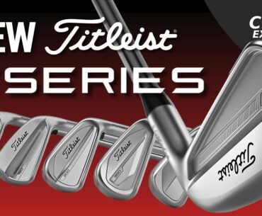 New Titleist T-Series irons 2023 | T100 T150 T200 T350