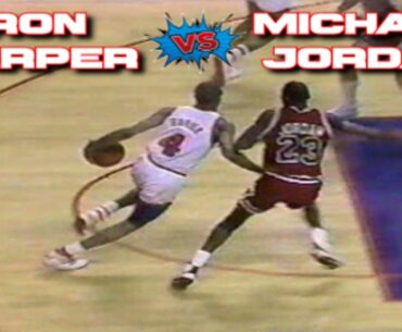 80s Michael Jordan vs 80s Ron Harper - The First Jordan Inspired Rival
