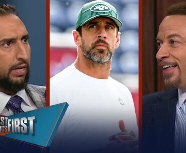 Aaron Rodgers on Hall of Fame: 'It’s going to be special' & Jets SB odds | NFL | FIRST THINGS FIRST