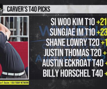 Wyndham Top 40: Lowry T-20 (+160), Henley T-10 (+210)
