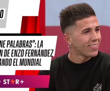 "VALIÓ LA PENA LUCHARLA TANTO": Enzo Fernández, EMOCIONADO en #ESPNF90 recordando el MUNDIAL