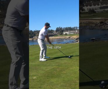 Can I make birdie on the most famous hole in golf? #golf #golfswing #golfclub #pebblebeach