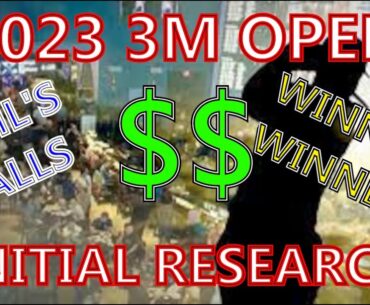 2023 3M Initial Research (PLUS A WIN!)