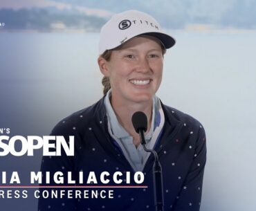 Emilia Migliaccio: 2023 U.S. Women's Open Press Conference
