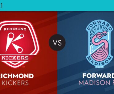 Richmond Kickers v Forward Madison FC: August 5, 2023