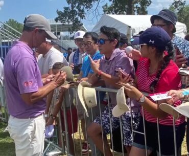 Adam Scott shot a 63 on Sunday trying to push toward the playoffs