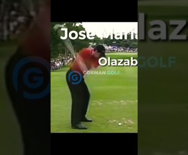 Get Norman Jose Maria Olazabal pure golf swings Knok down and high launch models #pga #power #pure