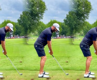 DUSTIN JOHNSON GOLF SWING - SLOW MOTION