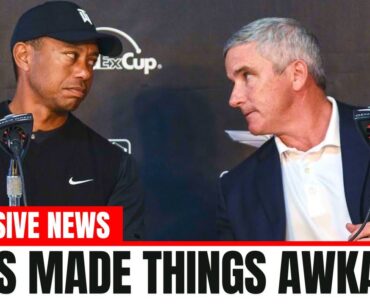 TIGER WOODS BREAKS SILENCE OVER PGA TOUR'S DEAL WITH LIV'S BACKERS (IT'S SHOCKED ME)
