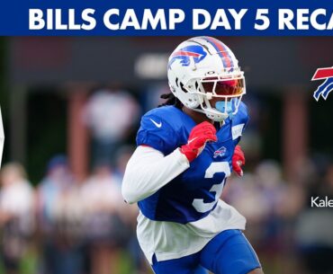 Recapping Day 5 of Bills Camp: Damar Hamlin Puts On The Pads | One Bills Live | Buffalo Bills