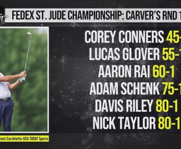 St. Jude Championship 1st Round: Corey Conners (+4500)
