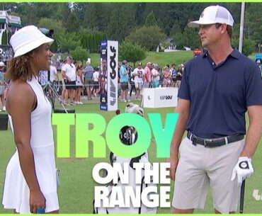 He's back: Troy catches up with Hudson Swafford | LIV Golf Greenbrier