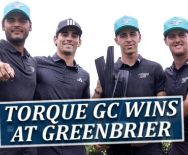 Torque GC Winning Press Conference Best-Of: LIV Greenbrier