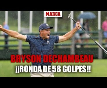 DeChambeau gana con ¡¡¡58 golpes!!! el LIV de Greenbrier I MARCA