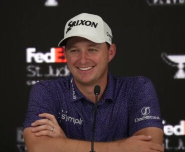 Sepp Straka · Press Conference · 2023 FedEx St  Jude Championship · FedEx Cup Playoffs · PGA Tour