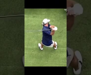 Dustin Johnson overhead view...