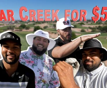 $500 on the line, Who gets the most shots in a scramble? | Bear Creek Golf Course