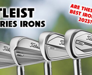 Meet The New Titleist T-Series Irons #titleist #titleistperformanceinstitute