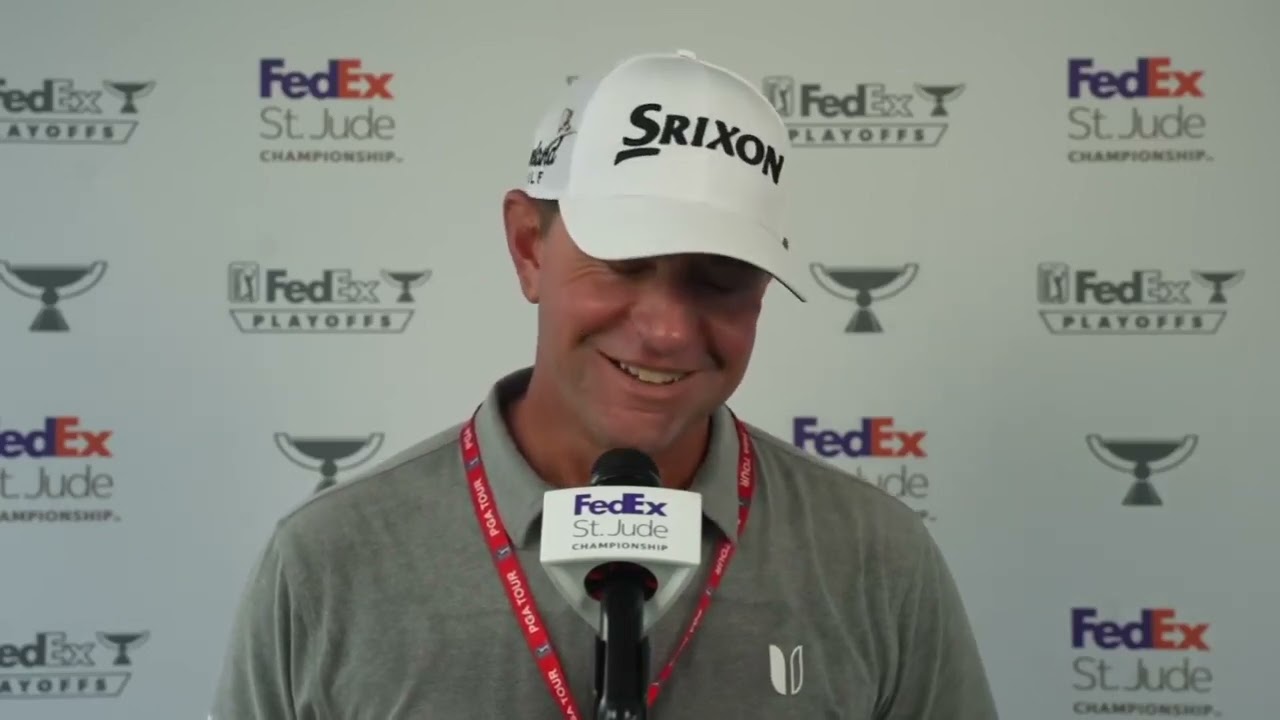 Lucas Glover Thursday Flash Interview Day 1 2023 FedEx St Jude Championship © PGA Tour Lucas Glover Thursday Flash Interview Day 1 2023 FedEx St Jude Championship © PGA Tour