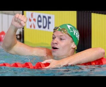 Léon Marchand / 4ème performance de l'histoire en 2.06.59 sur 200m brasse ➡️ Fukuoka 2023