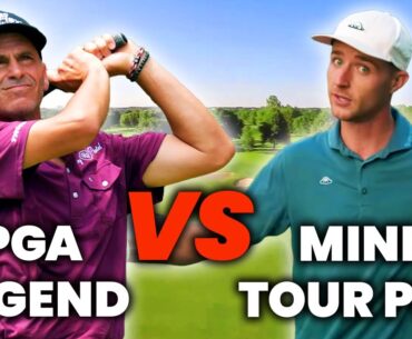 Can a mini tour pro beat Rocco Mediate at Hazeltine National?