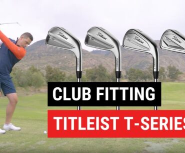 TITLEIST T-SERIES FITTING // Ian gets fit for the new series