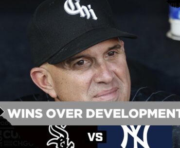 When Will Pedro Grifol Play Young Players Over Veterans?| CHGO White Sox Postgame