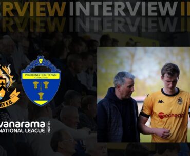 Post Match | Liam With Neil Turner From Radio Merseyside | Warrington Town (H)