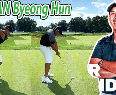 AN Byeong Hun アン・ビョンフン 韓国の男子ゴルフ スローモーションスイング!!!