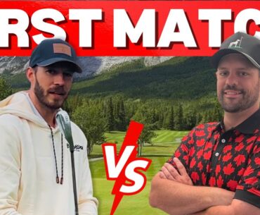 I Challenged My Brother-in Law To A Golf Match at Kananaskis Mt Lorette