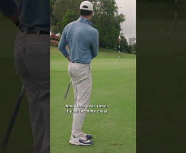 The story behind Austen Truslow's one-handed chipping technique 😯 #usopen